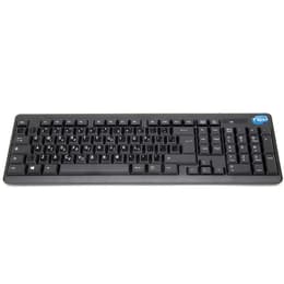 Simpletek Toetsenbord QWERTY Italiaans Draadloos Mouse + Keyboard with Stickers 1000 DPI 2.4G Nano reciever