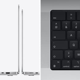 MacBook Pro 14" (2021) - Apple M1 Pro met 8‑core CPU en 14-core GPU - 16GB RAM - SSD 1000GB - AZERTY - Frans