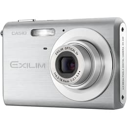 Compactcamera Casio Exilim Zoom EX-Z60 - Zilver + Lens Casio Exilim Optical 3x 38-114 mm f/3.1-5.9