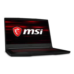 MSI GF63 Thin 11UC-026FR 15" Core i5 2.7 GHz - SSD 512 GB - 16GB - NVIDIA GeForce RTX 3050 AZERTY - Frans