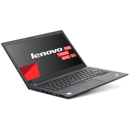 Lenovo ThinkPad T480s 14" Core i5 1.6 GHz - SSD 256 GB - 8GB QWERTZ - Duits