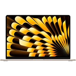 MacBook Air 15" (2025) - Apple M4 met 10‑core CPU en 10-core GPU - 16GB RAM - SSD 256GB - Standaarddisplay - AZERTY - Frans