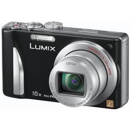 Compactcamera Lumix DMC-TZ25 - Zwart + Panasonic Leica DC Vario-Elmar 24-384 mm f/3.3-5.9 ASPH. MEGA O.I.S f/3.3-5.9