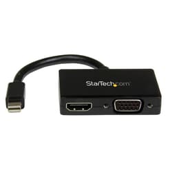 Star Tech Mini DisplayPort to VGA DVI HDMI Adapter MDP2HDVGA Kabel