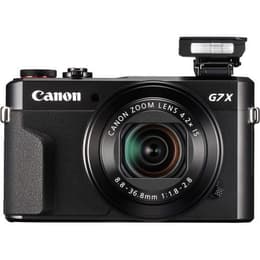 Compactcamera Powershot G7X Mark II - Zwart + Canon Zoom Lens 24-100mm f/1.8-2.8 f/1.8-2.8