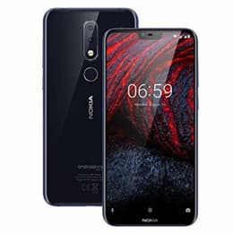 Nokia X6 (2018) 32GB - Zwart - Simlockvrij