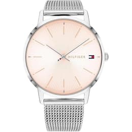 Horloges Tommy Hilfiger Hilfiger Classic Steel Mesh Ladies Watch - Zilver