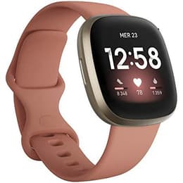 Horloges Cardio GPS Fitbit Versa 3 - Goud