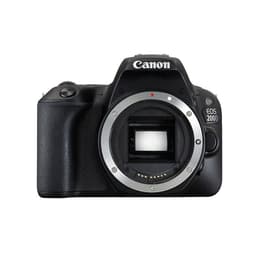Spiegelreflexcamera - Canon EOS 200D Zwart + Lens Canon EF-S 18-135mm f/3.5-5.6 IS