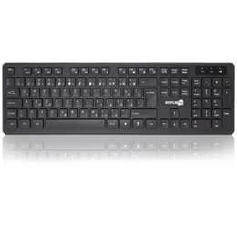 Simpletek Toetsenbord QWERTZ Draadloos M&K RUMENO Kit Mouse and Keyboard