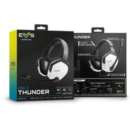 ESG 3 Thunder geluidsdemper gaming Hoofdtelefoon - bedraad microfoon Zwart/Wit