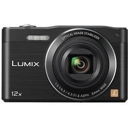 Compactcamera Lumix DMC-SZ8 - Zwart + Panasonic 24–288mm f/3.1–6.3 ASPH. f/3.1–6.3