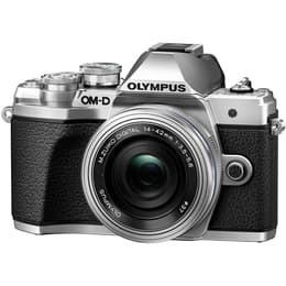 Hybride camera OM-D E-M5 II - Zwart/Zilver + Olympus M.Zuiko Digital ED 14-42mm f/3.5-5.6 EZ f/3.5-5.6