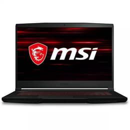 MSI GF63 Thin 10SC-259FR 15" Core i7 2.6 GHz - SSD 512 GB - 16GB - Nvidia GeForce GTX 1650 AZERTY - Frans