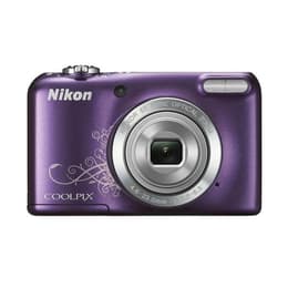 Compactcamera Coolpix L27 - Mauve + Nikon Nikkor 5X Wide Optical Zoom Lens f/3.2-6.5