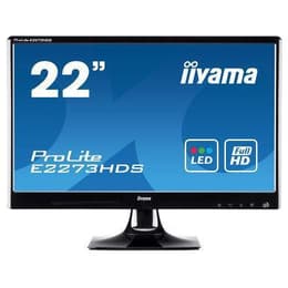 22-inch Iiyama E2273HDS LED Beeldscherm Zwart