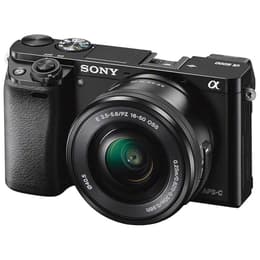 Reflex - Sony Alpha 6000 - Zwart/Grijs + Sony E PZ 16-50mm f/3.5-5.6 + E 55-210mm f/4.5-6.3