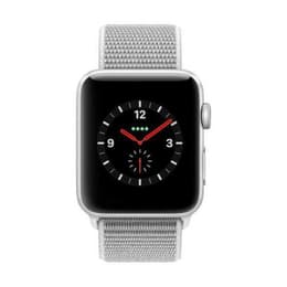 Apple Watch (Series 4) 2018 GPS 44 mm - Aluminium Zilver - Milanees Grijs