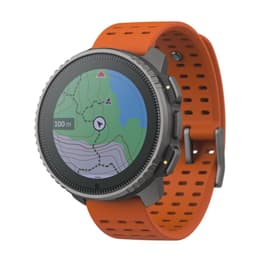 Horloges Suunto Cardio GPS vertical titanium solar canyon - Oranje