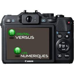 Compact - Canon PowerShot G15 - Zwart + Canon Zoom Lens 5x IS 25-300mm f/1.8-2.8