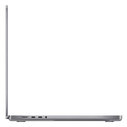 MacBook Pro 16" (2021) - Apple M1 Max met 10‑core CPU en 32-core GPU - 64GB RAM - SSD 8000GB - Standaarddisplay - AZERTY - Frans