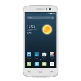 Alcatel Pop 2 (4.5) 8GB - Zilverwit - Simlockvrij