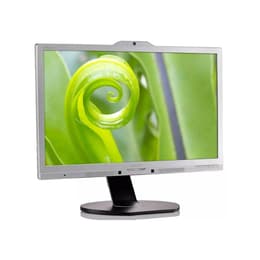 24-inch Philips 241P6Q 1920 x 1080 LED Beeldscherm Grijs