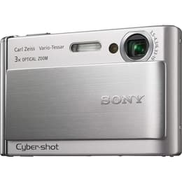 Compactcamera Cyber-Shot DSC-T70 - Zilver + Carl Zeiss Varrio-Tessar 3x Optical Zoom 35-140mm f/3.5-4.6 f/3.5-4.6