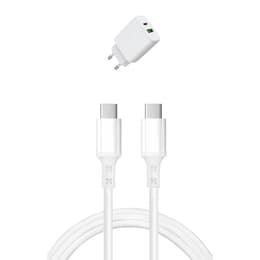 Kabel en Wandplug (USB-C + USB-C) 25W - WTK