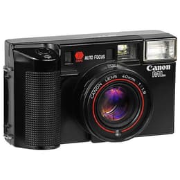 Compactcamera AF35ML - Zwart + Canon Zoom Lens 40mm f/1.9 f/1.9