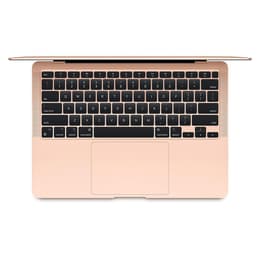 MacBook Air 13" (2020) - Apple M1 met 8‑core CPU en 7-core GPU - 8GB RAM - SSD 512GB - QWERTY - Engels