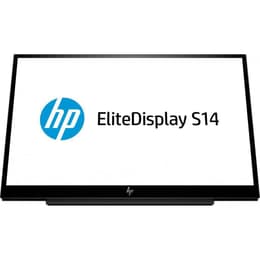 14-inch HP EliteDisplay S14 1920x1080 LCD Beeldscherm Zwart