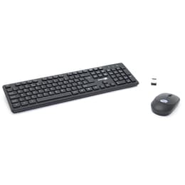 Simpletek Toetsenbord QWERTY Engels Draadloos M&K INGLESE UK Kit Mouse and Keyboard