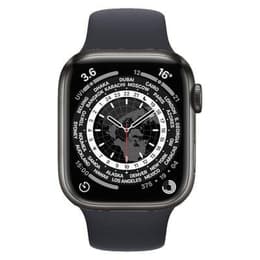 Apple Watch Series 7 (2021) GPS + Cellular 41 mm - Titanium Spacezwart
