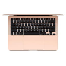 MacBook Air 13" (2020) - Apple M1 met 8‑core CPU en 7-core GPU - 8GB RAM - SSD 128GB - Standaarddisplay - QWERTY - Zweeds