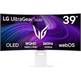 39-inch LG UltraGear GX9s 39GX90SA-W.AEK 2560 x 1440 OLED Beeldscherm Wit