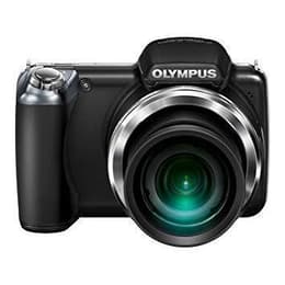 Compactcamera SP-800 UZ - Zwart + Olympus ED 30X Wide Optical Zoom Lens 28-840mm f/2.8-5.6 f/2.8-5.6