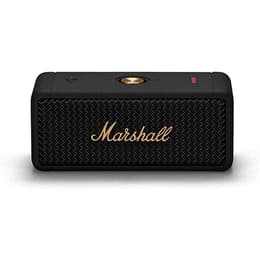 Marshall Emberton BT Black & Brass Speaker Bluetooth - Zwart
