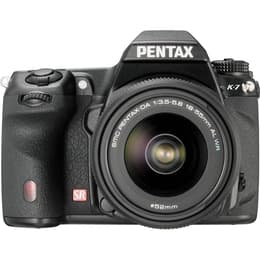 Reflex K-7 - Zwart + Pentax SMC Pentax-DA 18-55 mm f/3.5-5.6 AL f/3.5-5.6 AL