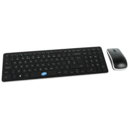Dell Toetsenbord QWERTY Engels (VK) Draadloos KM714 Wireless With USB Dongle, 1000 DPI