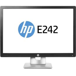 24-inch HP EliteDisplay E242 1920 x 1200 LCD Beeldscherm Grijs