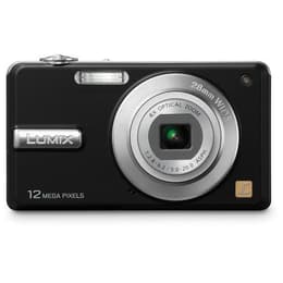 Compactcamera Lumix DMC-F3 - Zwart + Panasonic Lumix Wide Optical Zoom 28-112 mm f/2.8-6.2 f/2.8-6.2
