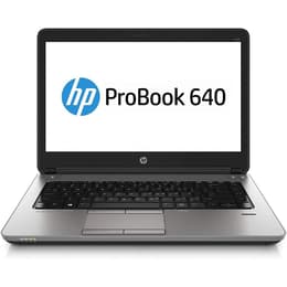 HP ProBook 640 G1 14" Core i3 2.4 GHz - SSD 128 GB - 4GB AZERTY - Frans