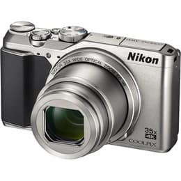Compactcamera Coolpix A900 - Grijs + Nikon Nikkor 35x Wide Optical Zoom 24-840mm f/3.4-6.9 f/3.4-6.9