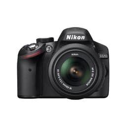 Reflex - Nikon D3200 - Zwart + Nikon AF-S DX Nikkor 55-300mm f/4.5-5.6 G ED VR