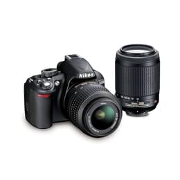 Reflex - Nikon D3200 - Zwart + Nikon AF-S DX Nikkor 55-300mm f/4.5-5.6 G ED VR