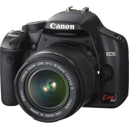 Spiegelreflexcamera Canon EOS Kiss X2 - Zwart + Lens Canon 18-55mm f/5-5.6