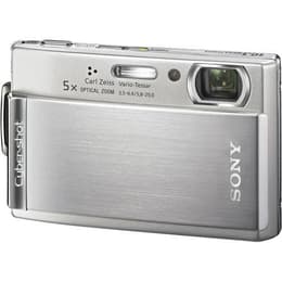 Compactcamera DSC-T300 - Grijs + Sony Carl Zeiss Vario Tessar 5X Optical Zoom 5,8-29 f/3.5-4.4 f/3.5-4.4