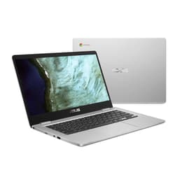 Asus ChromeBook C423 Celeron N3350 1.1 GHz 64GB eMMC - 4GB QWERTY - Engels