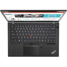 Lenovo ThinkPad T470s 14" GHz - 256 GB SSD - 8GB QWERTY - Italiaans